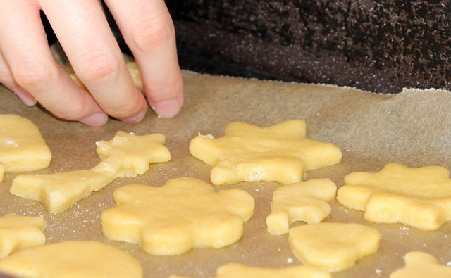 baking cookies